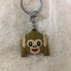 Brandy Melville monkey keychain